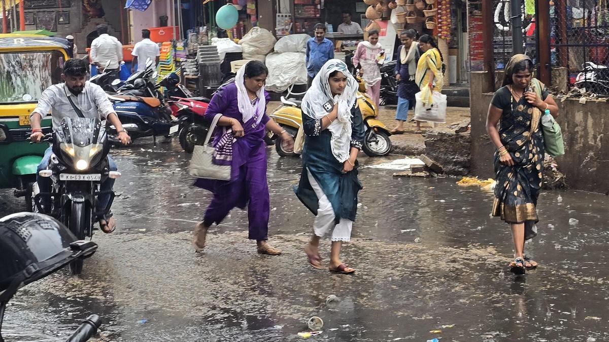 Parts of North Karnataka receive heavy rain, house collapses in Uppinbetageri