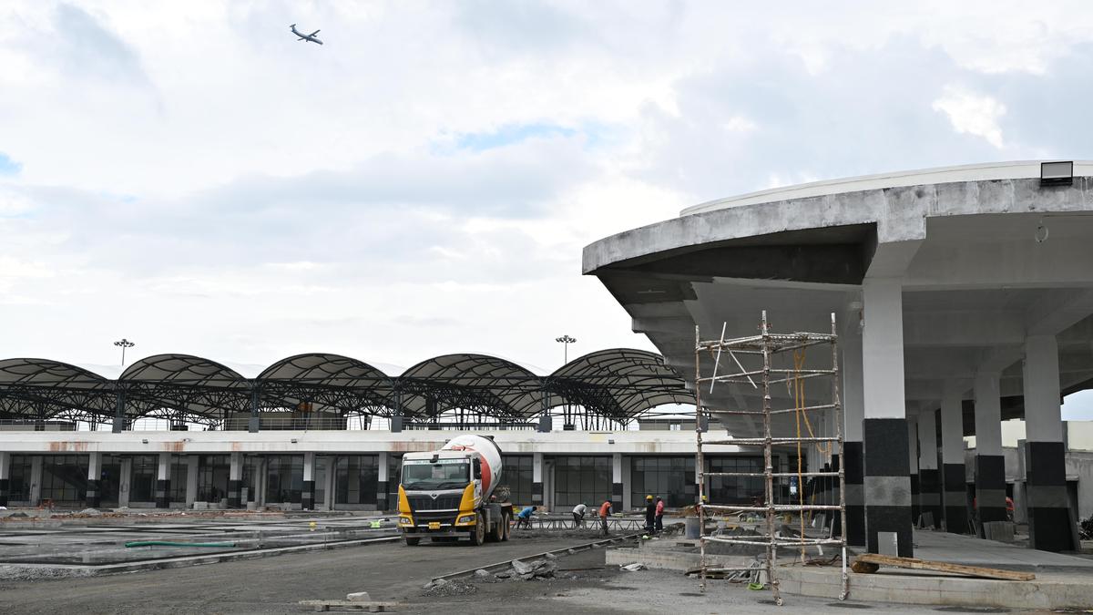 Panjapur omnibus terminus nearing completion