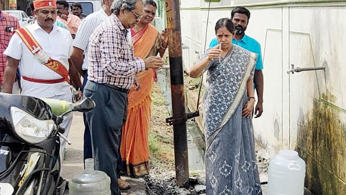 Collector directs officials to ensure steady drinking water supply to residents