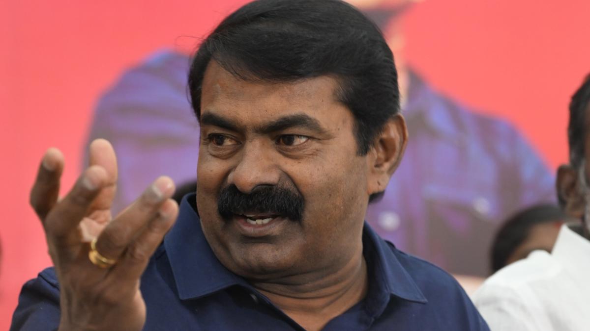 Why did Tiruchi SP call NTK a ‘separatist force’, asks Seeman