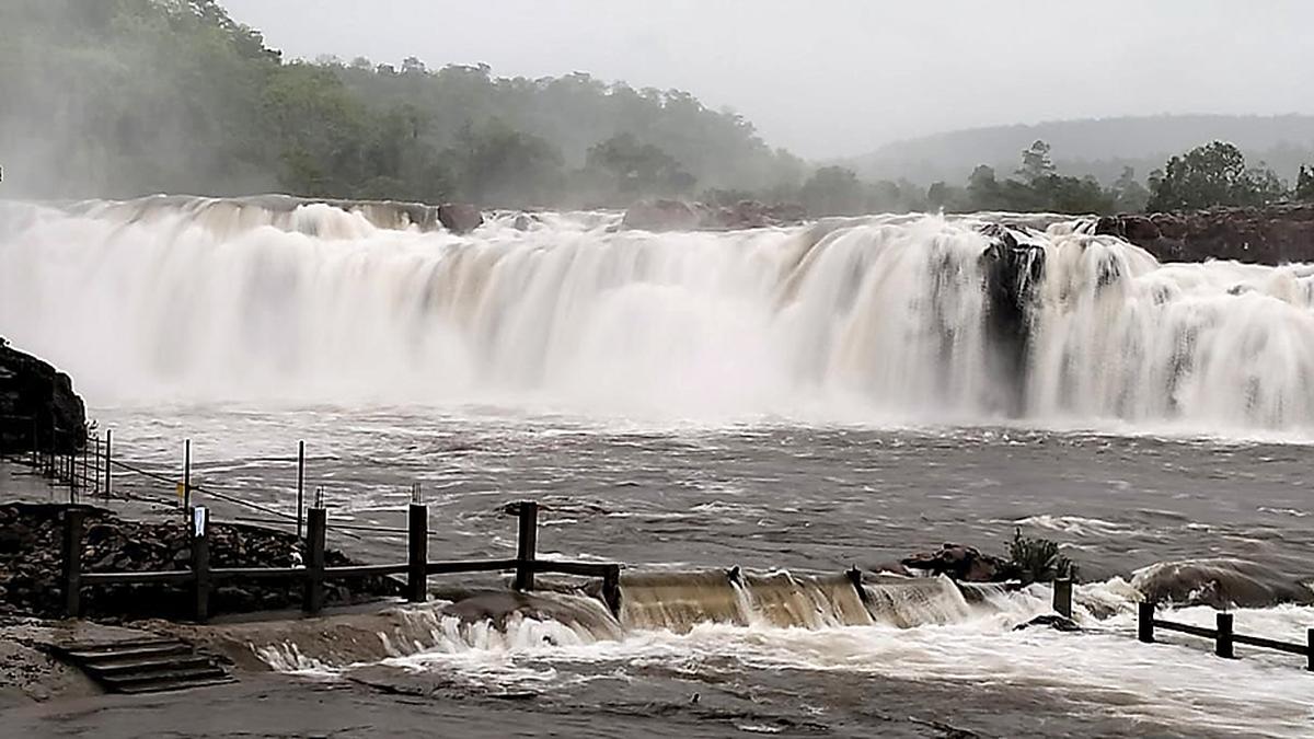 Telangana | Bogatha waterfall closed for visitors in view of heavy rains