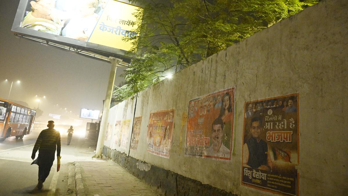 With BJP yet to announce candidates for Assembly poll, posters of ticket hopefuls crop up across Delhi