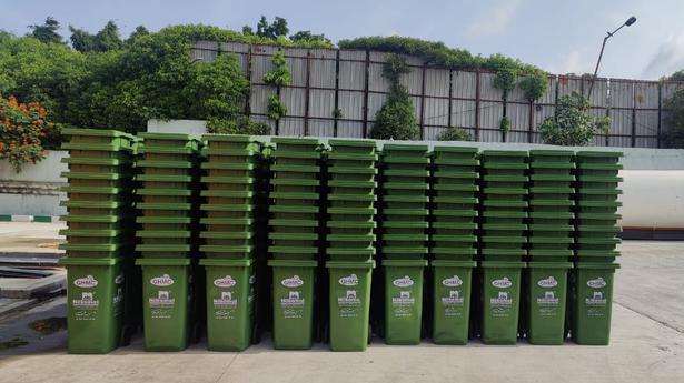 Bins to be distributed to sanitation teams