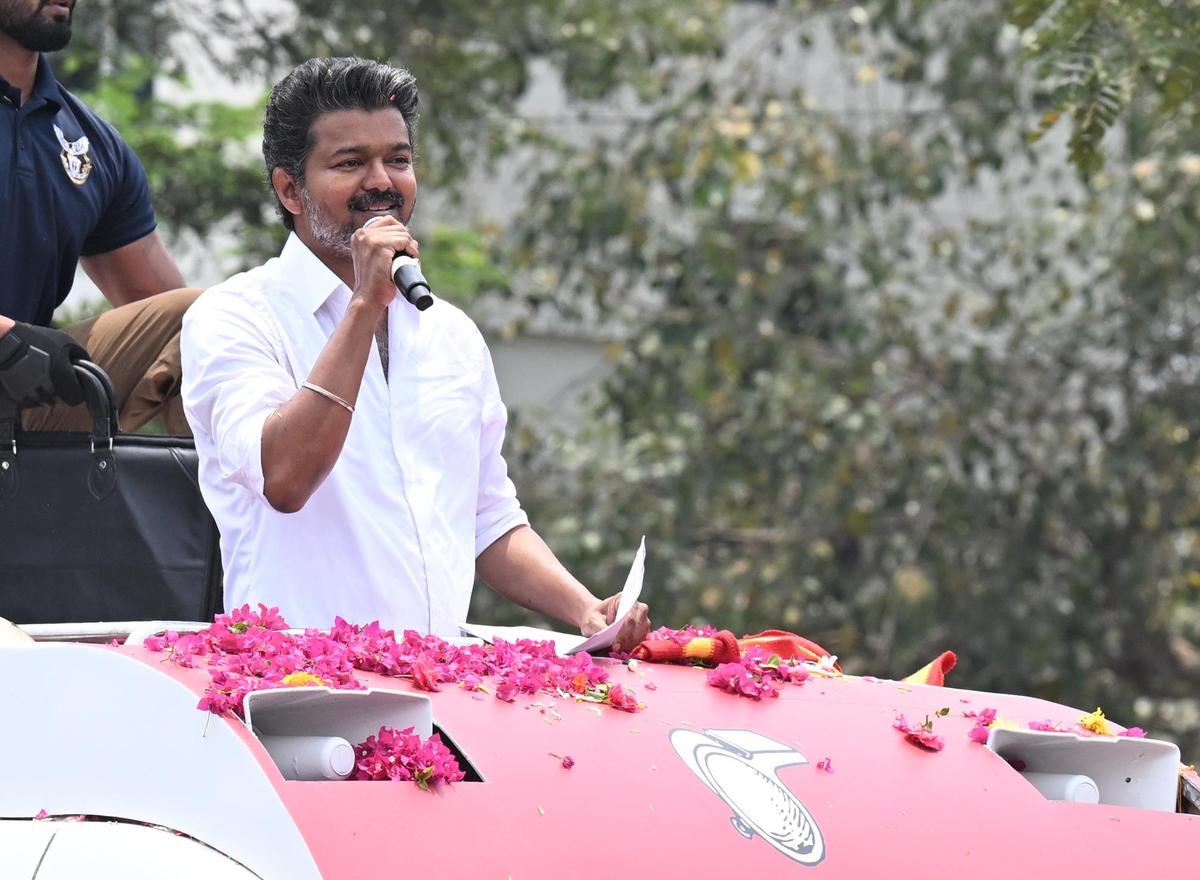 Vijay pitches TVK as an alternative to NDA, INDIA bloc in Puducherry