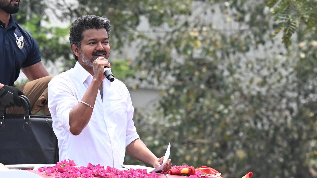 Vijay pitches TVK as an alternative to NDA, INDIA bloc in Puducherry