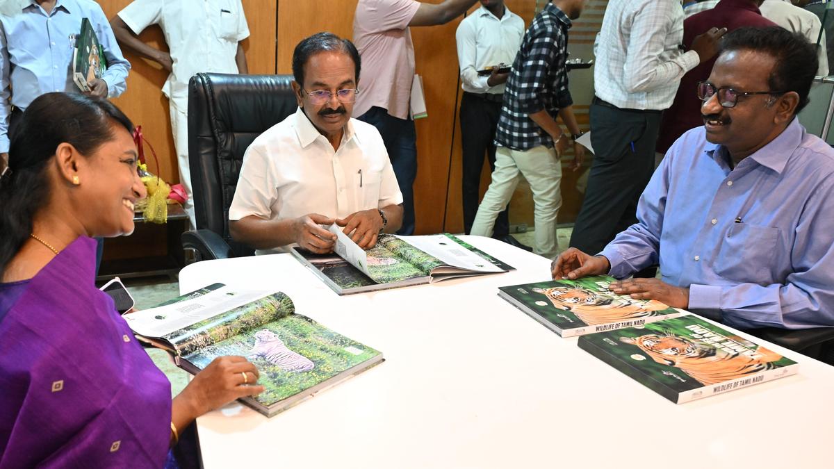 Coffee table book on wildlife of Tamil Nadu launched