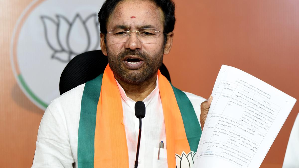 People delivered verdict on CM’s diatribe against me, says Kishan Reddy