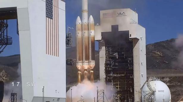 U.S. spy satellite launched into orbit from California