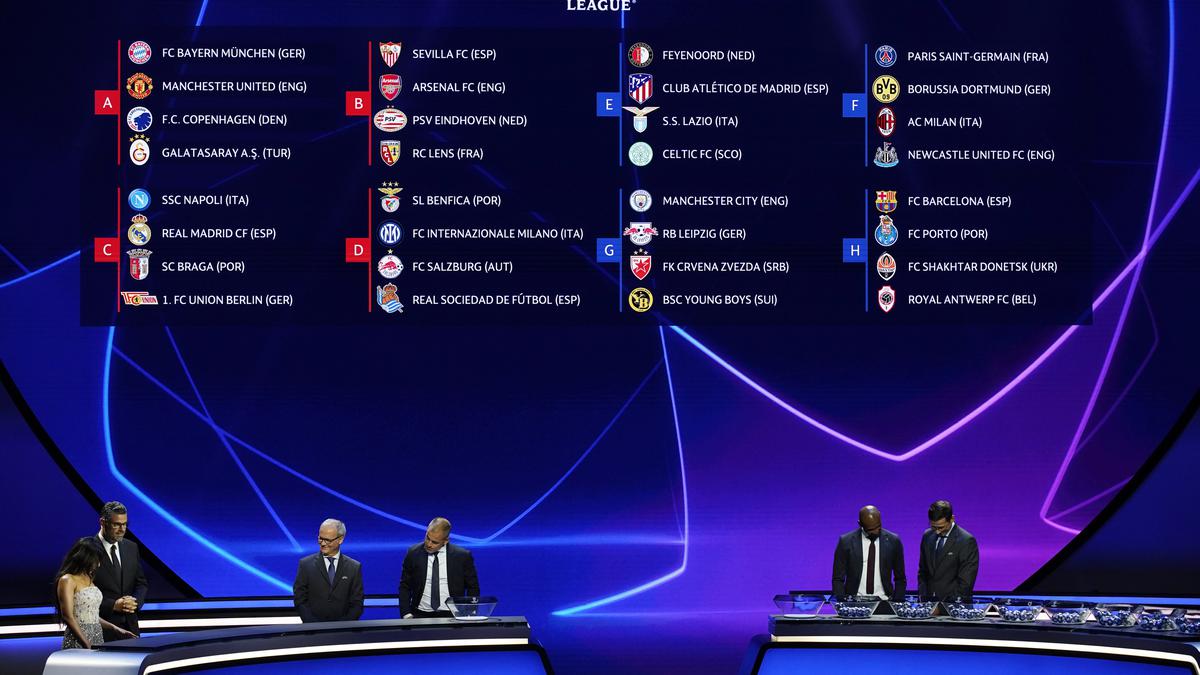 Champions League draw | PSG, Dortmund, Milan, Newcastle in robust group