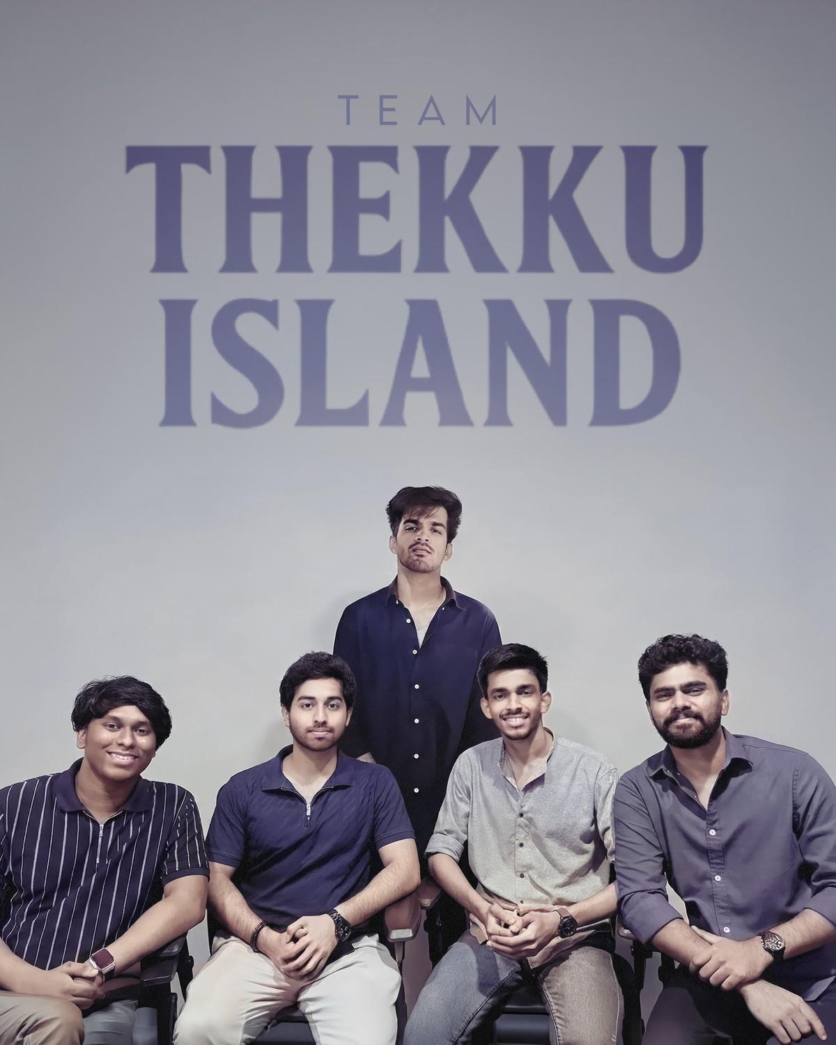 (बाएं से) अतुल जॉर्ज (गेम डायरेक्टर) अश्विन सुनीलकुमार (क्रिएटिव डायरेक्टर), आदि गोपकुमार (म्यूजिक डायरेक्टर), अदित्यन पीएस (गेम ऑपरेशंस) और (पीछे) अश्विन पीवी (मार्केटिंग हेड) (बाएं से) अतुल जॉर्ज (गेम डायरेक्टर) अश्विन सुनीलकुमार (क्रिएटिव डायरेक्टर), आदि गोपकुमार (म्यूजिक डायरेक्टर), अदित्यन पीएस (गेम ऑपरेशंस) और (पीछे) अश्विन पीवी (मार्केटिंग हेड)