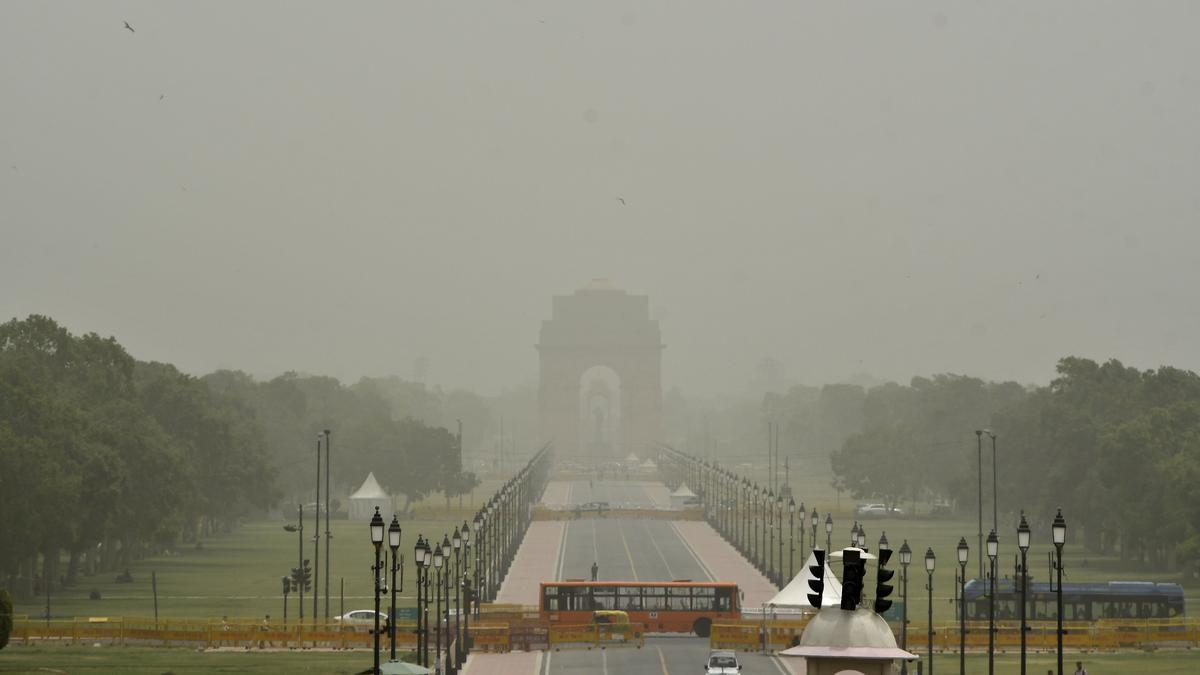 Air quality turns ‘very poor’ in Delhi as strong winds kick up dust