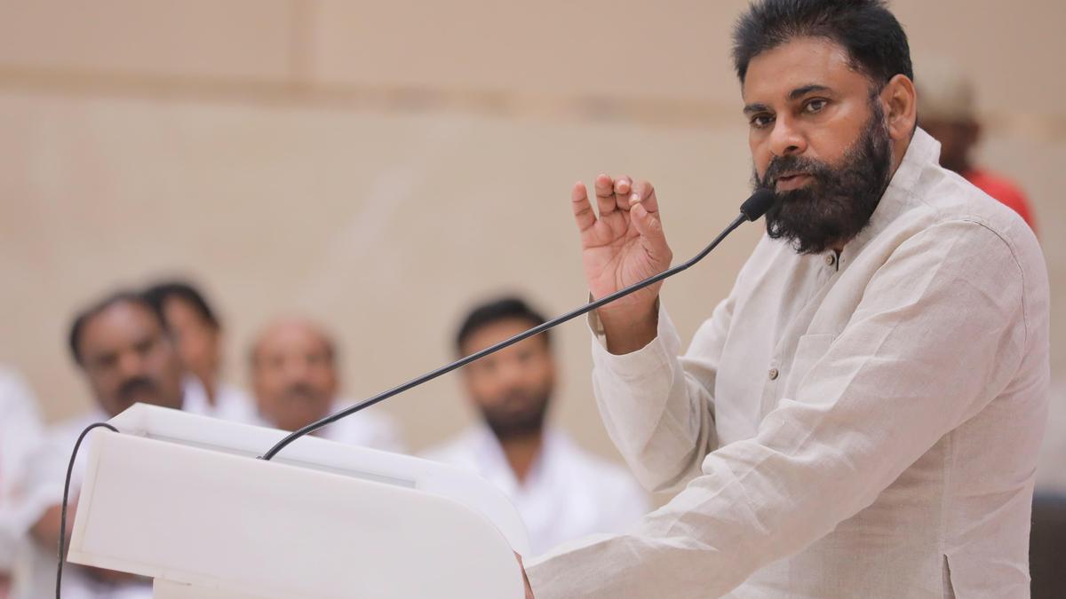 JSP leaders should counter YSRCP propaganda on laddu issue: Pawan Kalyan