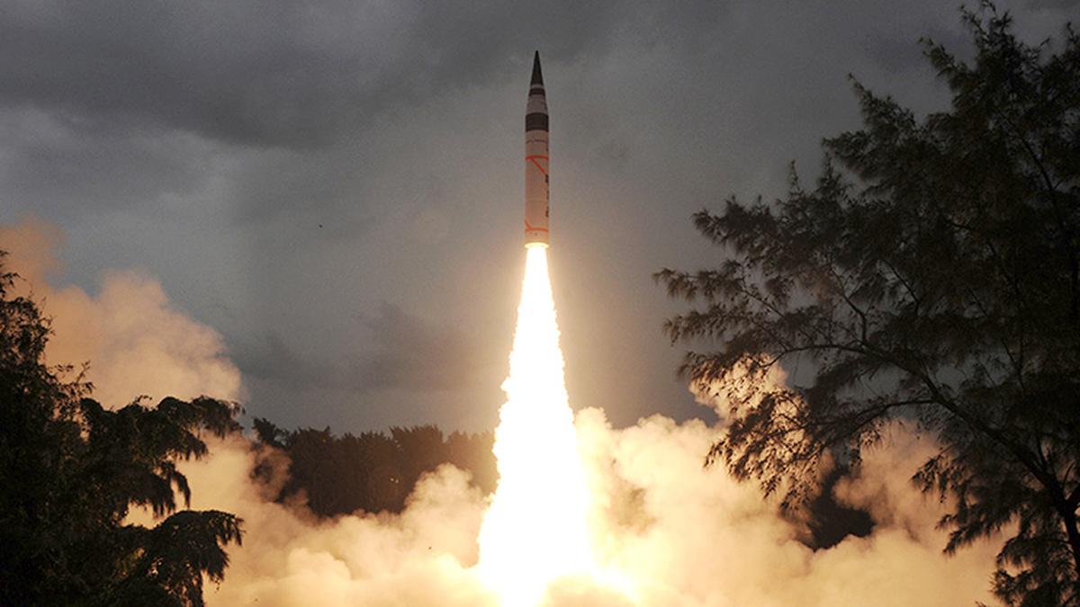 Medium-range ballistic missile Agni-1 test-fired in Odisha