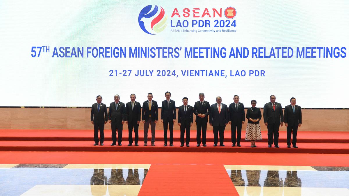 Myanmar violence, South China Sea tensions are top issues as Southeast Asian diplomats meet in Laos