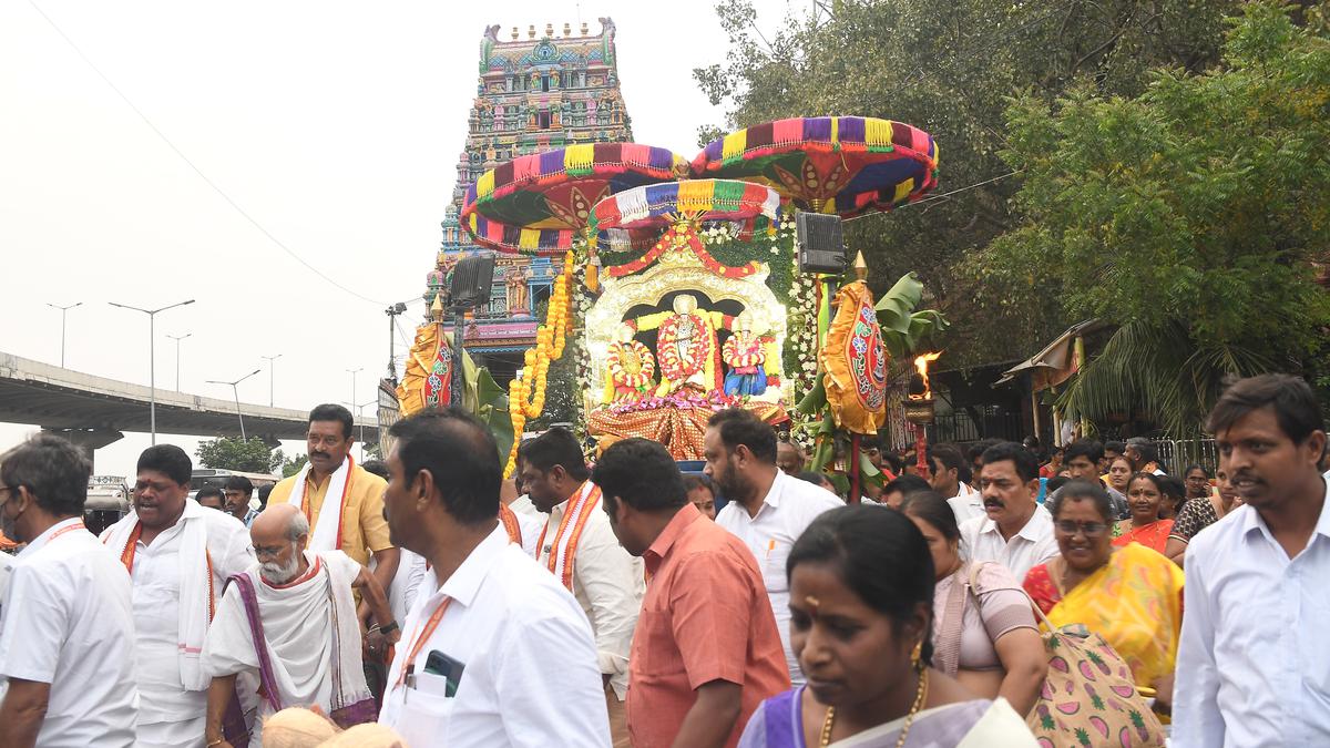 Kanaka Durga temple conducts Giri Pradakshina