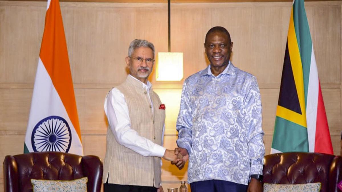 EAM Jaishankar meets South African Deputy President Mashatile; trade, infra take centre stage