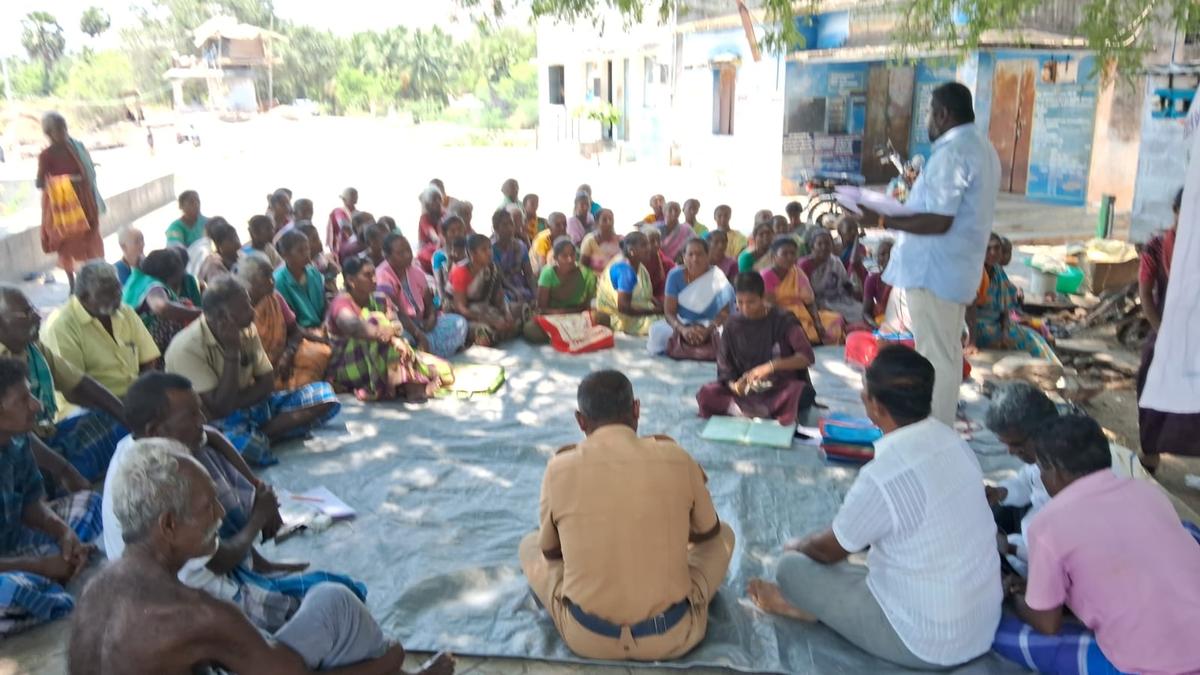 Illegally operating quarries pollute waterbodies, agri fields, complain residents at gram sabha meeting