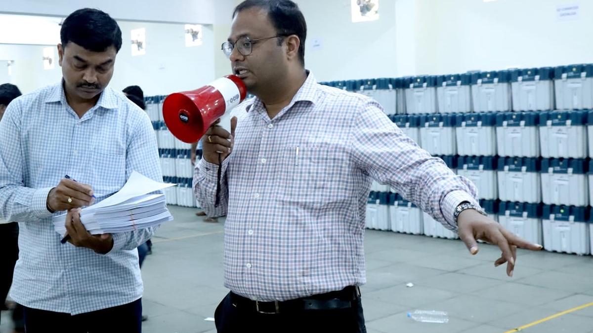 EVMs randomisation done in Belagavi