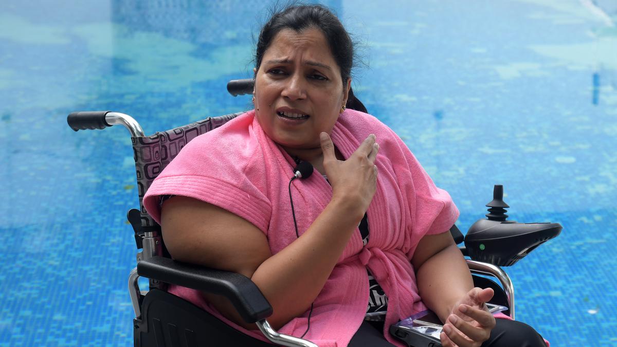 How a para-athlete worked on making a swimming pool accessible for everyone