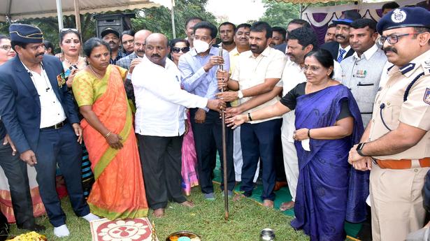 Foundation stone laid for war memorial in Mysuru