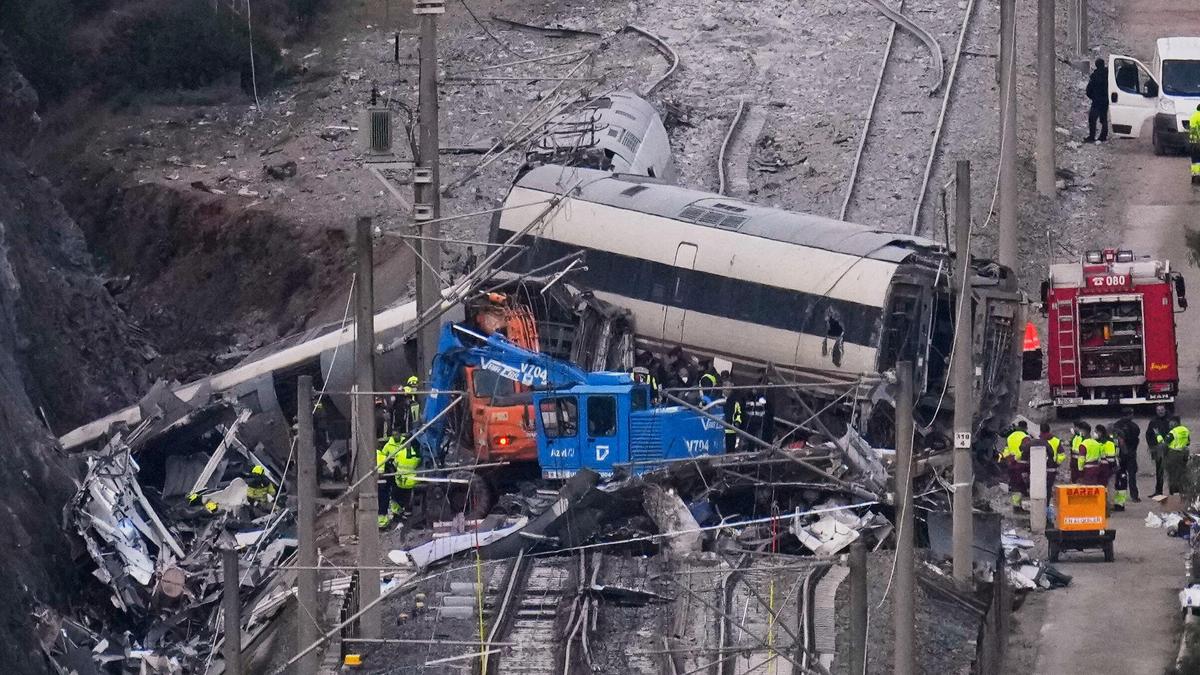 Six-year-old girl survives Spanish train crash, loses family