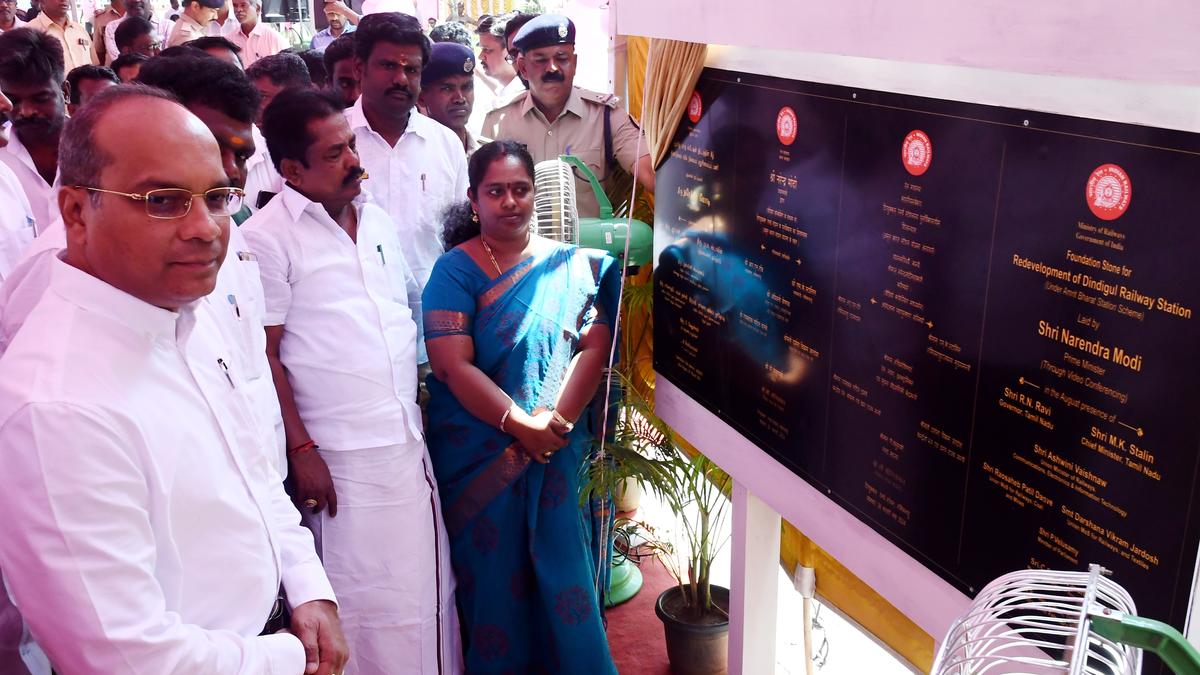 PM lays foundation stone for 12 Amrit Bharat railway stations in Madurai division