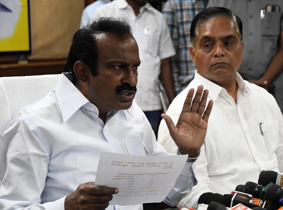 Housing Minister refutes Annamalai's allegations - The Hindu