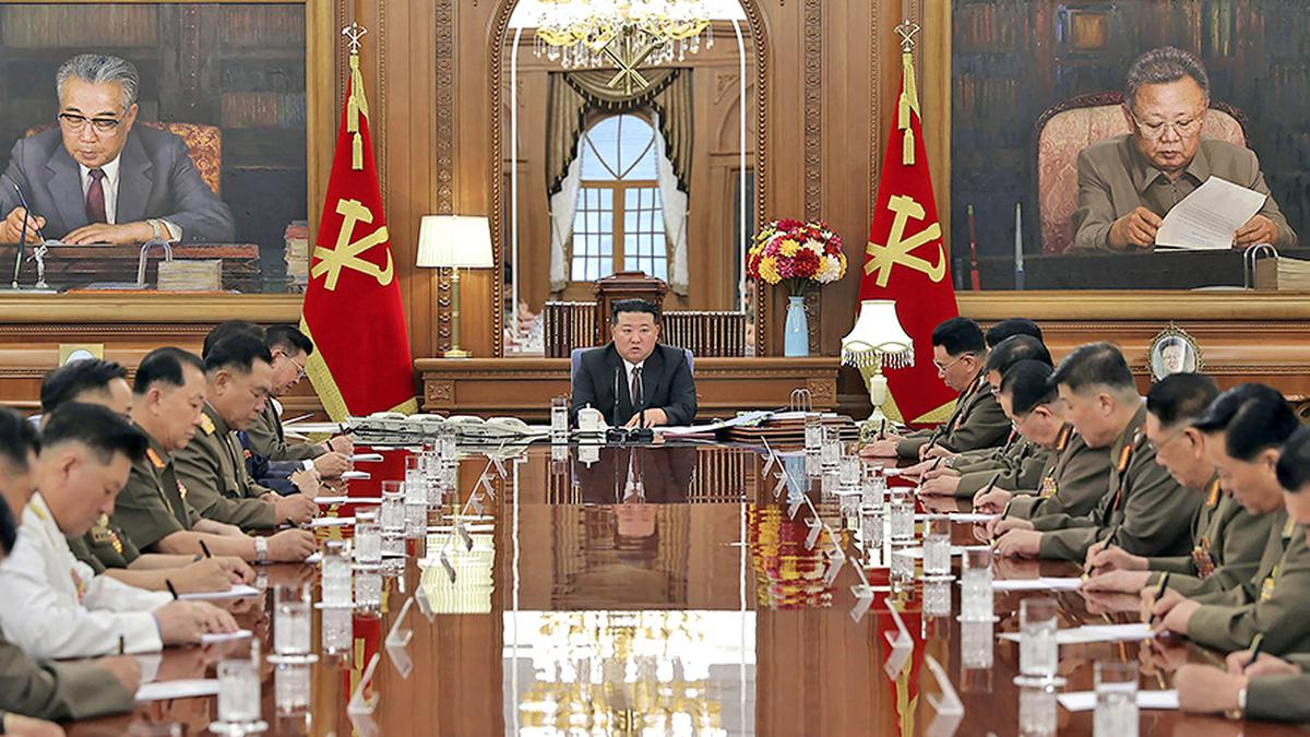 North Korea's Kim Jong Un dismisses military chief, calls for war  preparations - The Hindu