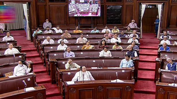 Parliament Monsoon Session live updates | Congress MPs stage a walkout as Lok Sabha reassembles; RS adjourned till 12 p.m.