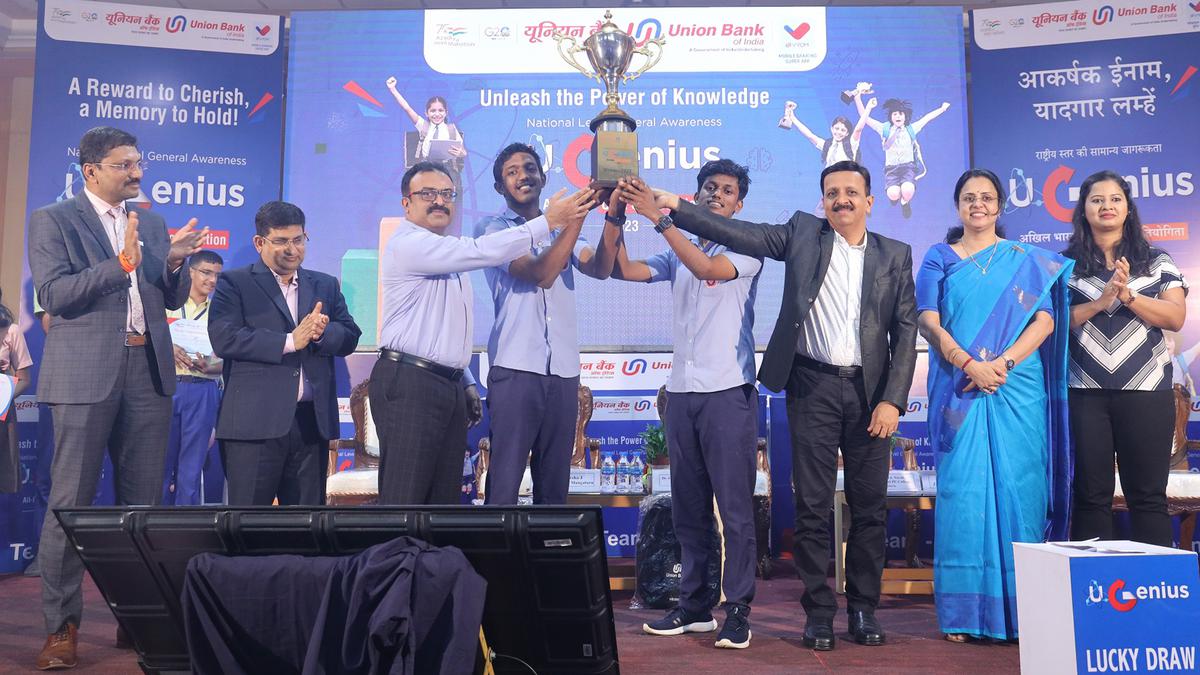 Higher secondary school students from Kozhikode win Mangaluru city round of U-Genius Quiz of Union Bank of India