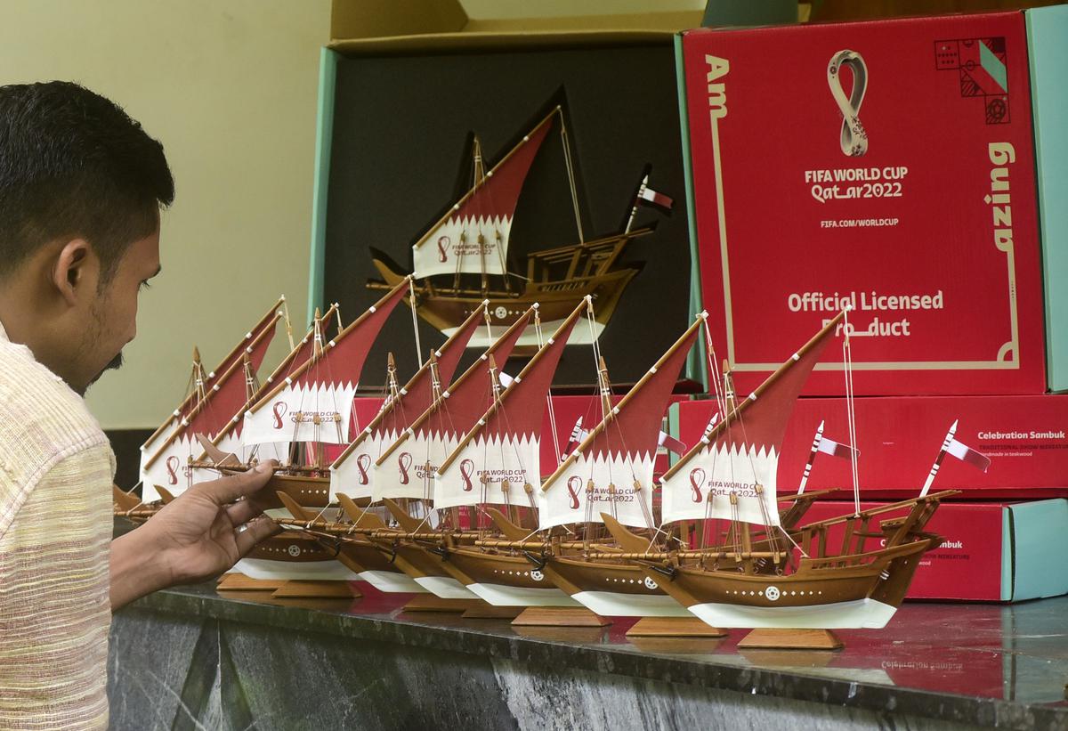 Miniature dhows from Beypore make their way to Qatar World Cup