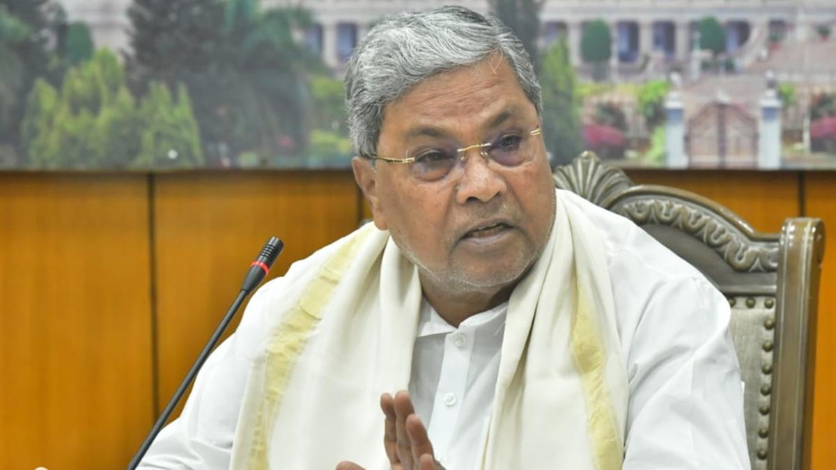 Chief Minister Siddaramaiah slams BJP's 'double standard' on Social and Educational  Survey in Karnataka - The Hindu