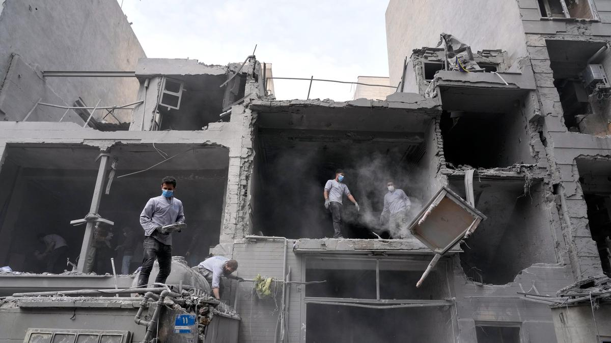 Iran-Israel war LIVE: Iran warns against wider war as Donald Trump asks allies to escort ships