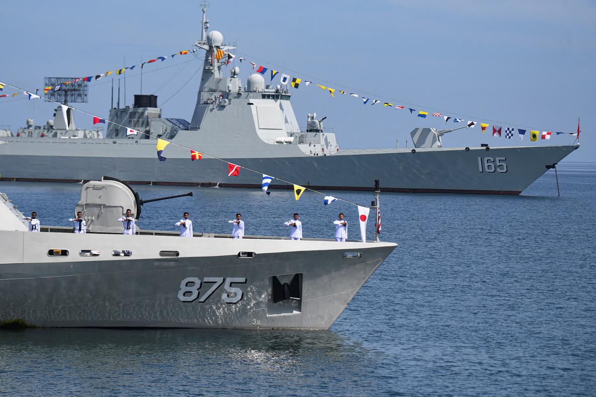 AS, China bergabung dalam latihan angkatan laut karena keretakan di Indonesia