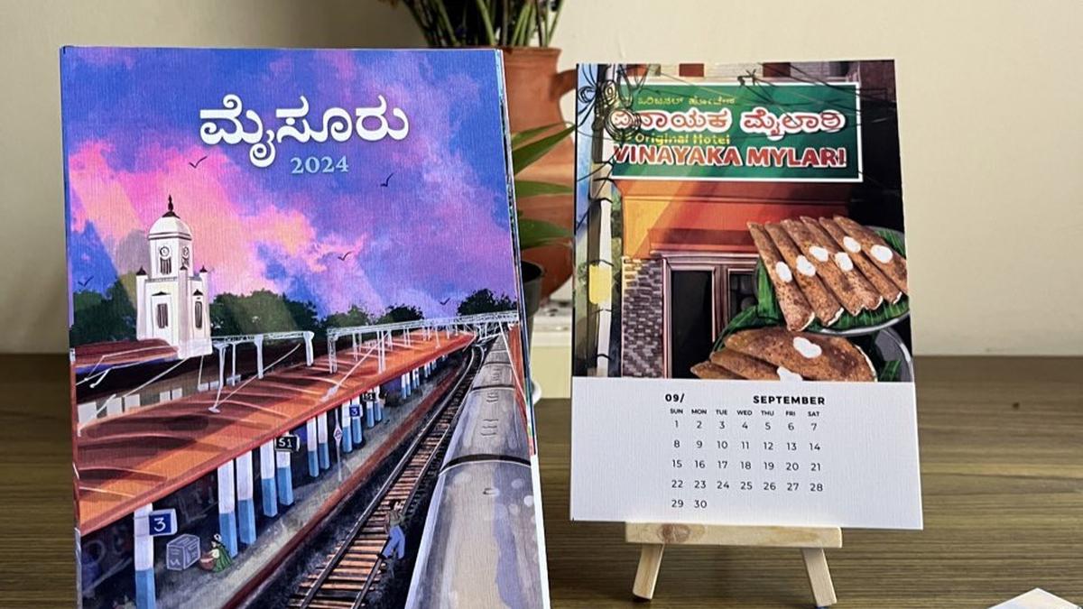 Sangeetha Alwar’s calendar art is a daily reminder of Bengaluru’s beauty