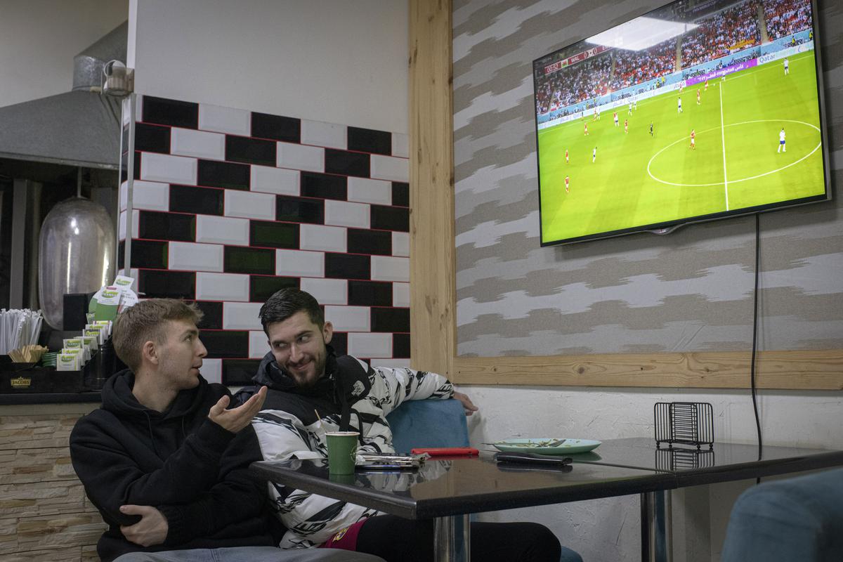 In Ukraine, watching the FIFA World Cup poses challenges