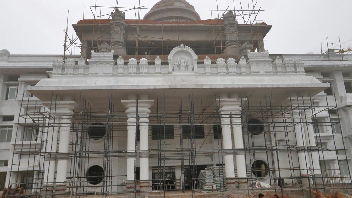 TTD Additional EO evaluates construction of Pilgrim Amenities Complex