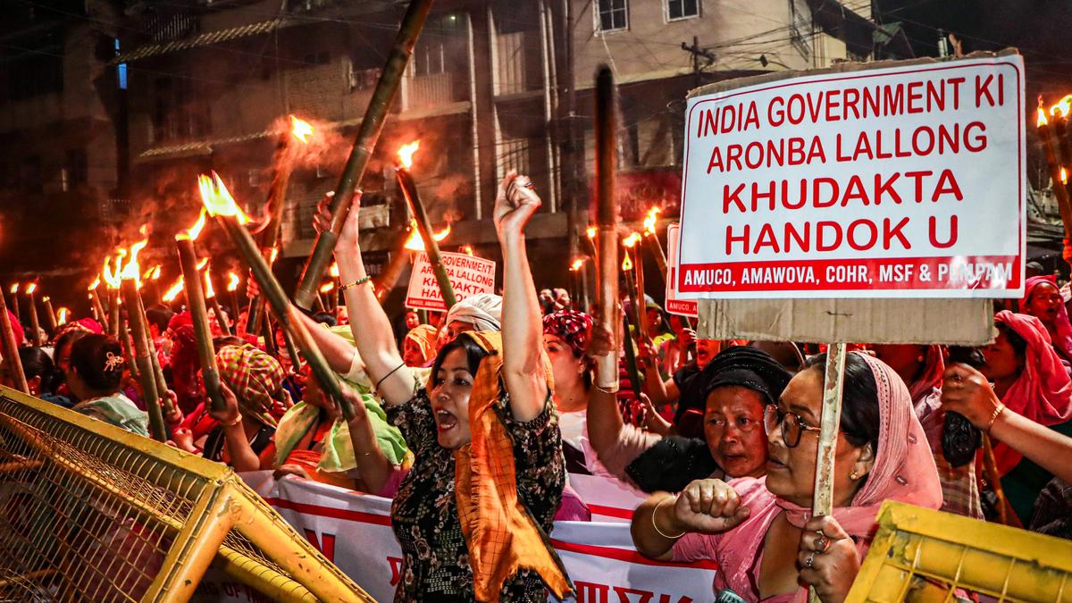 Many anti-social elements taking part in night torch rallies: Manipur Police