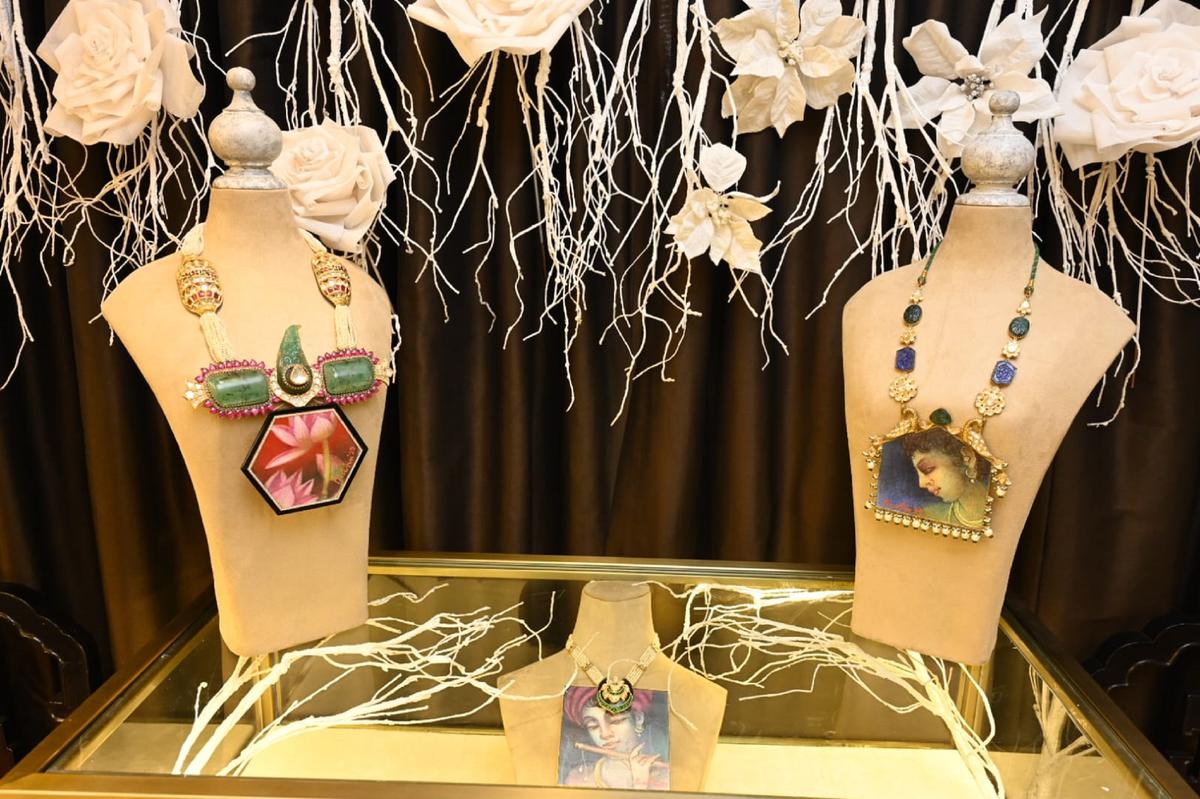 Some of the jewellery featured in the first edition of Artix