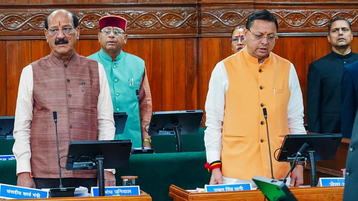 No place for politics on women’s empowerment, says Pushkar Dhami