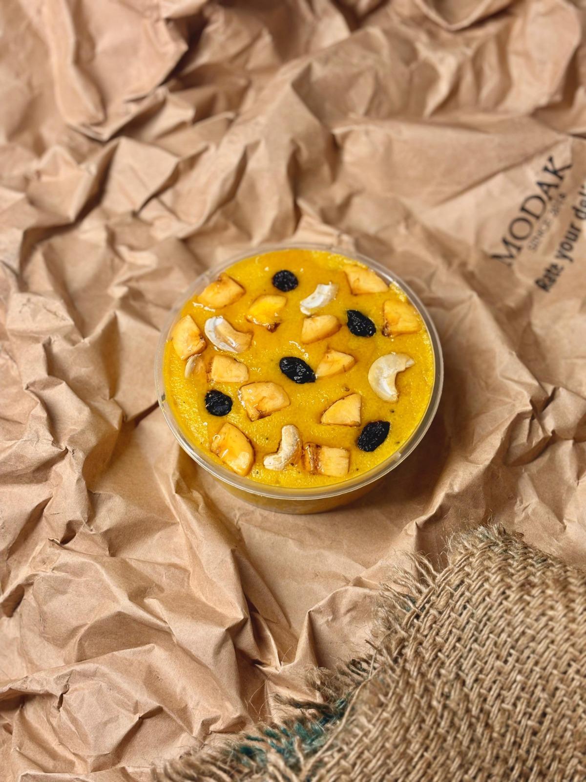 Banana kesari from Modak
