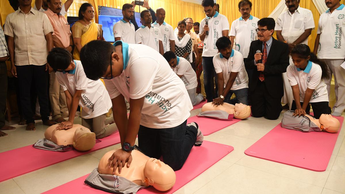 Active Heart Foundation launches new training centre in Madurai city