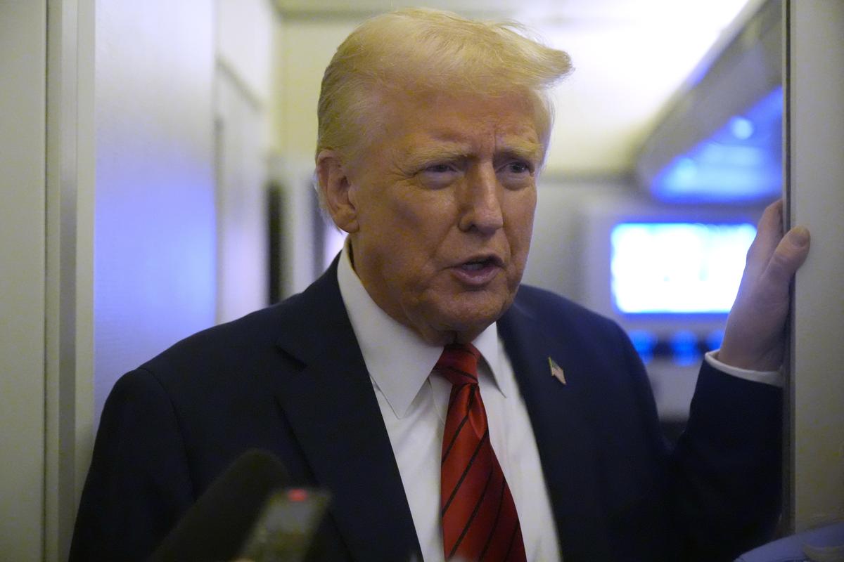 President Donald Trump named China, India and Brazil as high-tariff countries. File President Donald Trump named China, India and Brazil as high-tariff countries. File