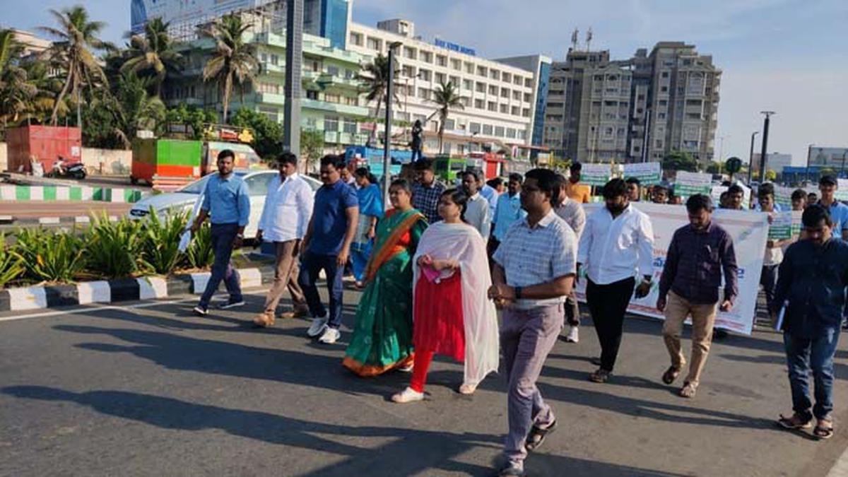 Swachh Bharat campaign organised as part of Tribal Festival in Visakhapatnam