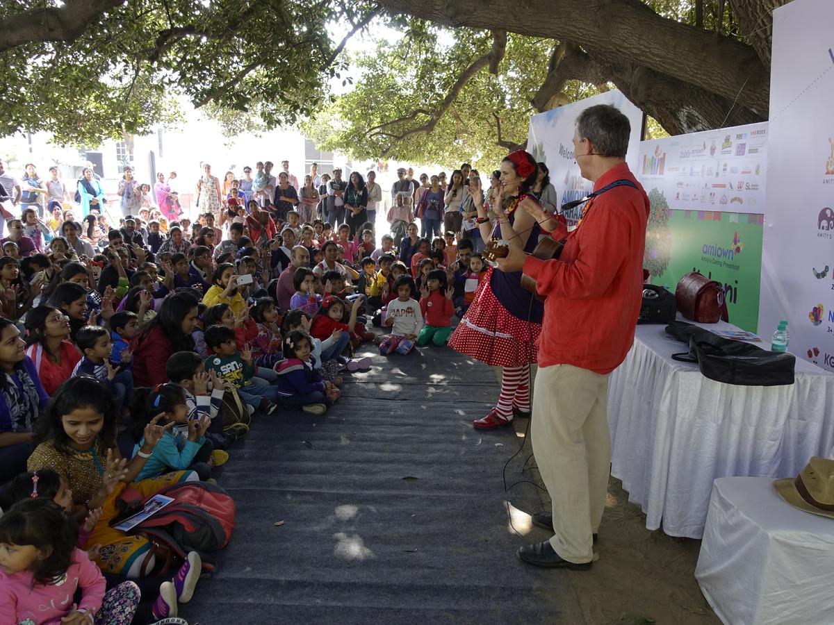 Bookaroo brings children and books together in Delhi