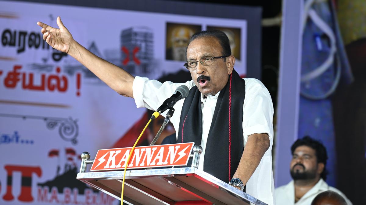 Vaiko blames TVK for Karur stampede, accuses party of spreading rumours to mislead public
