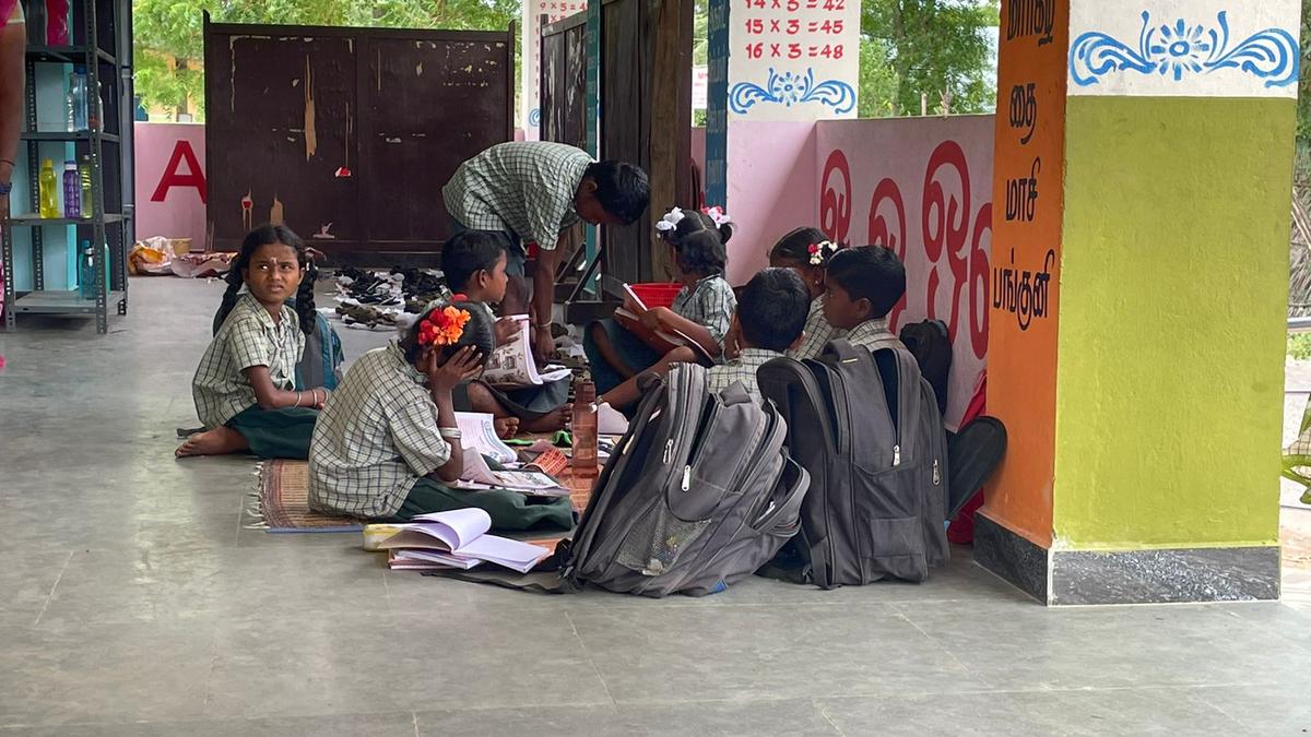 Poor infrastructure causes hardship to students of Koyyathoppu panchayat school