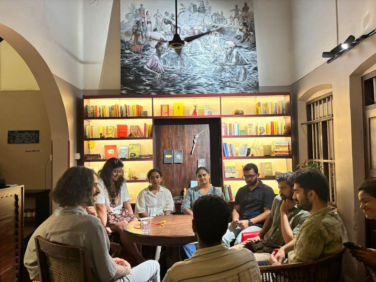 Uma discussão após o show Uma discussão após o show