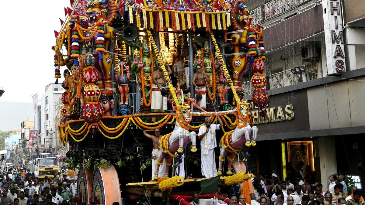 Govindaraja Swamy’s chariot procession marks Tirupati Brhamotsavams