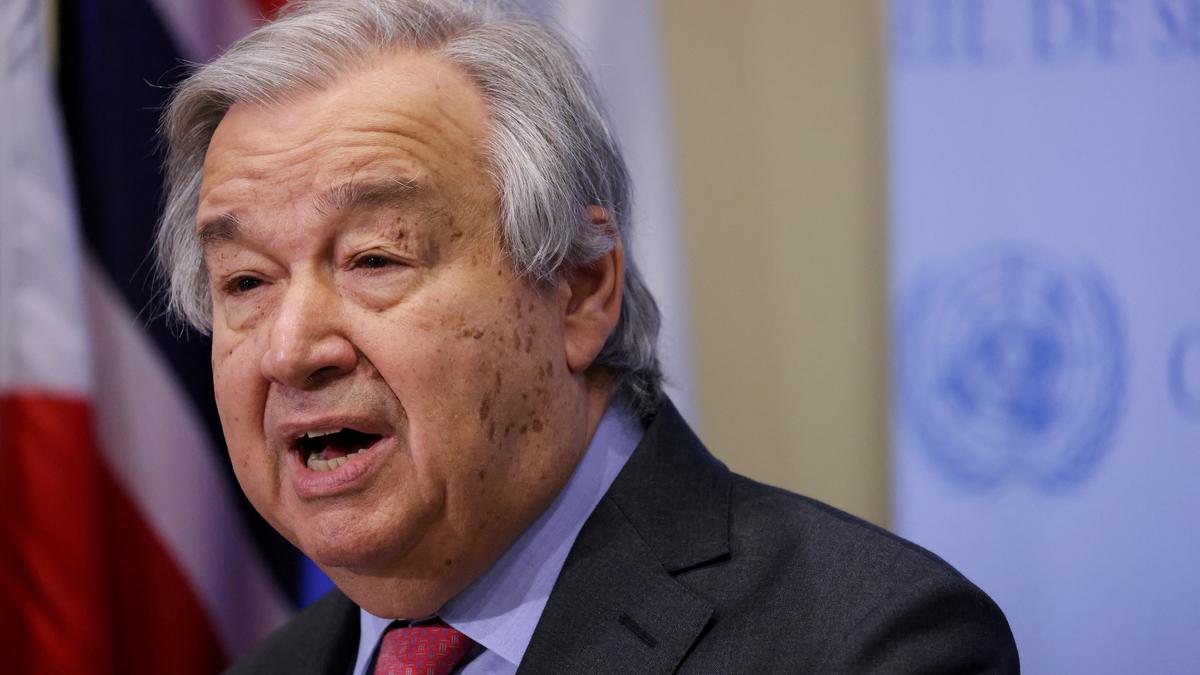 World 'sleepwalking' to climate catastrophe: UN chief